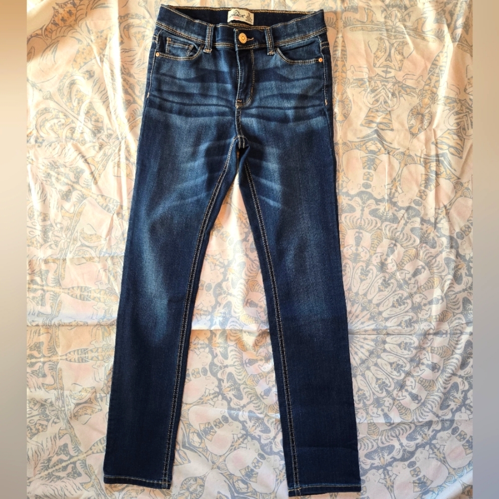 JORDACHE Skinny Jeans Dark Wash Girls' 12 Slim like new!
